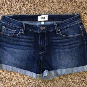 Paige Jimmy Jimmy Denim Shorts Size 27